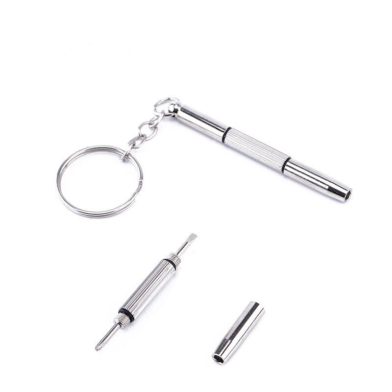 Durable Adjustable Metal Watch Band Stainless Steel Watch Strap Adjustment Tool Metal Bracelet Stretching Watch Accessories: Screwdriver