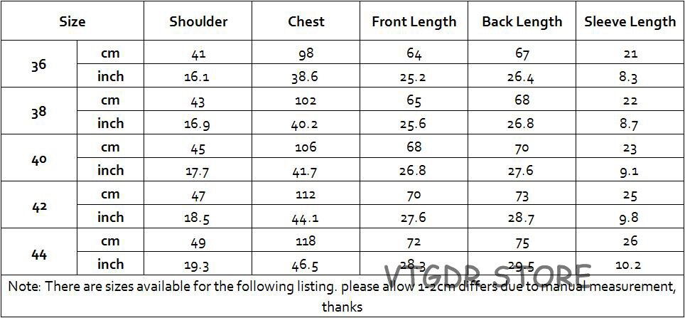 DONG Retro BOB Short Sleeve Casual Shirts Round Neck Salt And Pepper Workwear