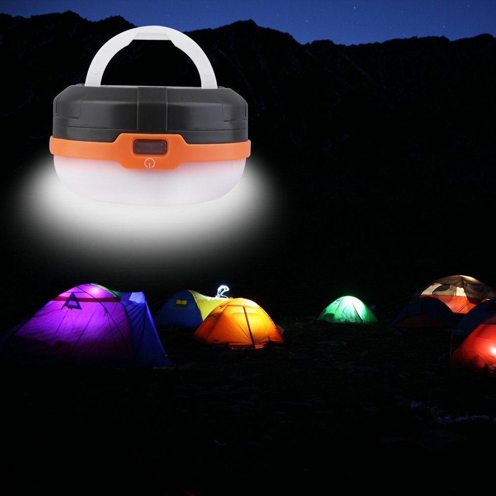 1pc 3 led kannettava teltta lyhty valo lamppu retkeily vaellus kalastus ulkoilu