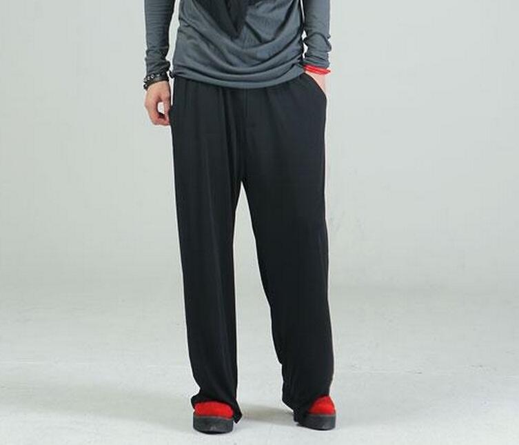 27--40 Sping Male Personality Casual Wide Leg Horn Pants