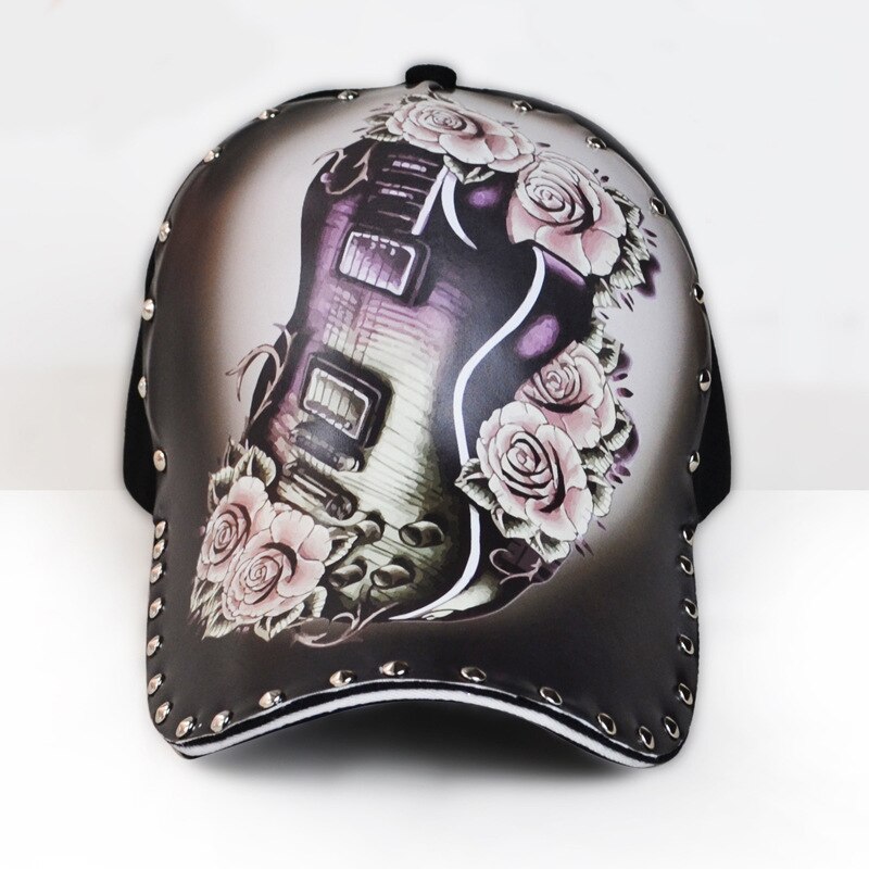 FS Luxury Brand 3D Stampa Drago Cinese Berretti da baseball con Rivetto Estate Uomo Donna Cappello Street Hip Hop Cap Gorras Para Hombres: Colore rosa