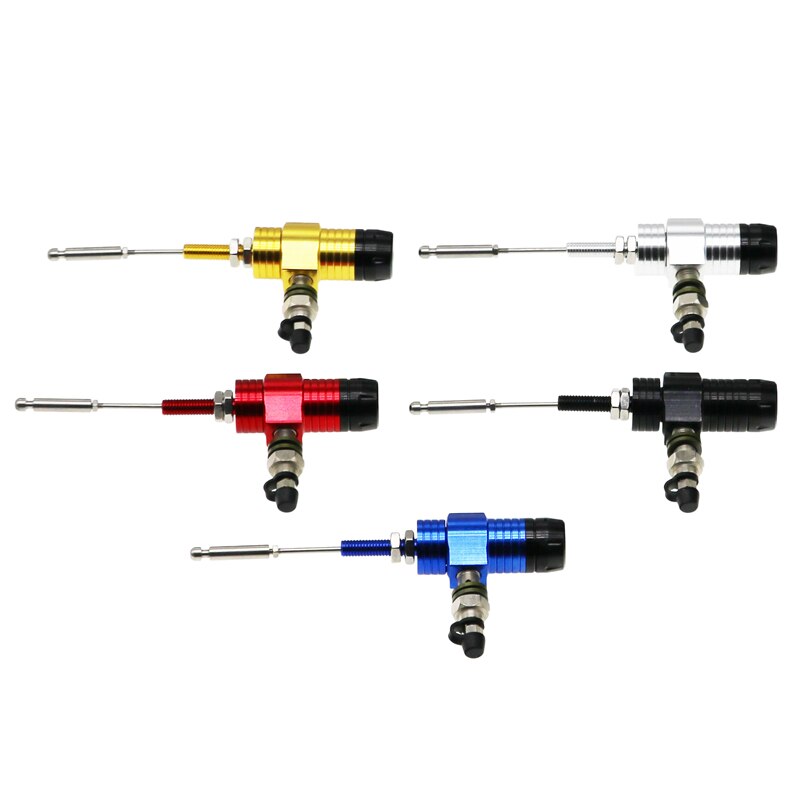 MoFlyeer Motorcycle Hydraulic Clutch Master Cylinder Rod Brake Pump Aluminum Alloy System Performance Efficient Transfer Pump