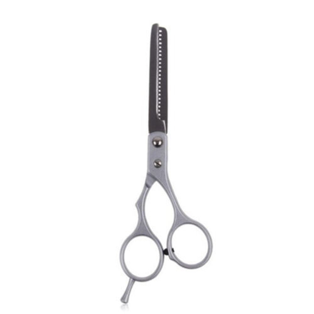 Herramienta de estilismo para cortar el cabello, tijeras de salón de acero inoxidable, tijeras de peluquería, cuchillas de dientes planas regulares
