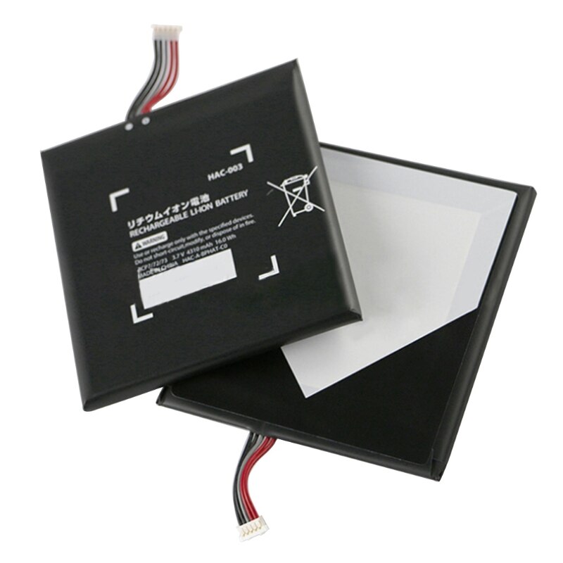 4310mAh HAC-003 Battery Replacement for NS Switch Game Console HAC-001 High Capacity (3.7V 16Wh 4310mAh)