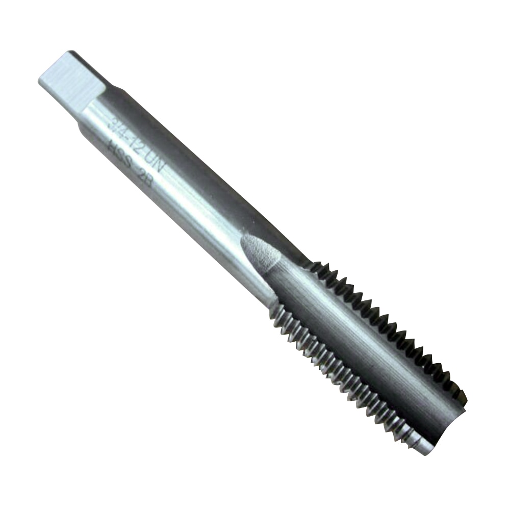 1pcs 3/4in-12UN Draad tap Plug Hand Tap Schroef Metric Machine Rechte Fluit Draad Hand Tap boor Frees Hand Tool Y7