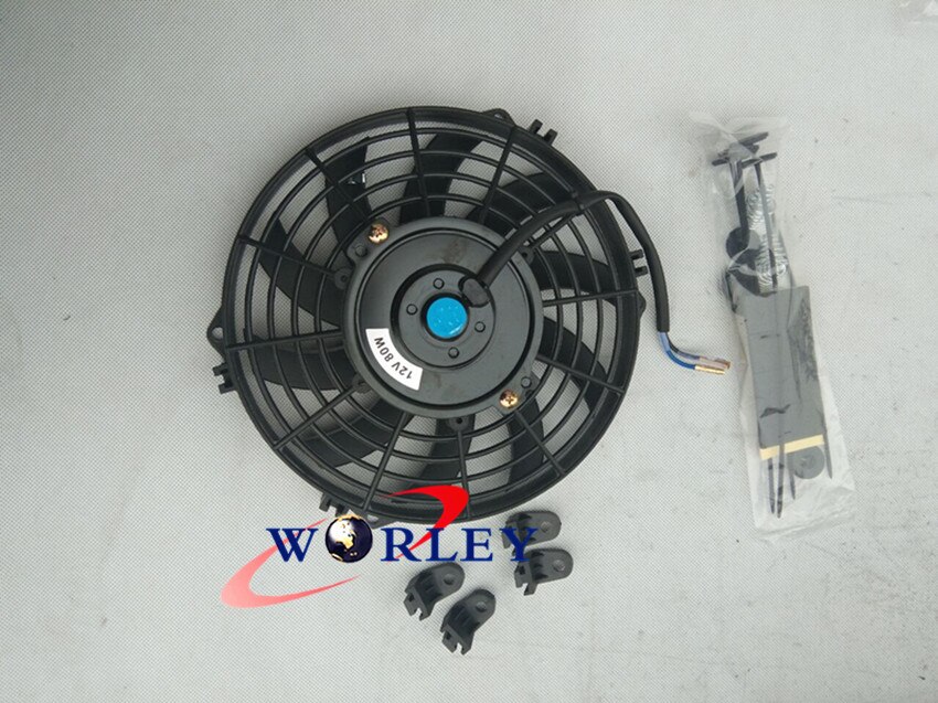 7"inch 12V Slim Radiator Cooling Thermo Fan & Mounting kit MGA/MGB GT 7 INCH