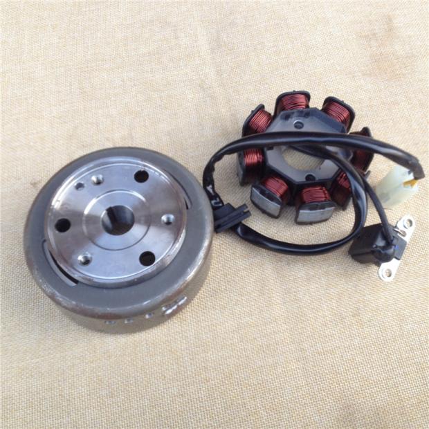 Original Dayang accessories dy110-2e / 15A / 48q-5a magneto rotor magnetic steel stator coil 8 DC