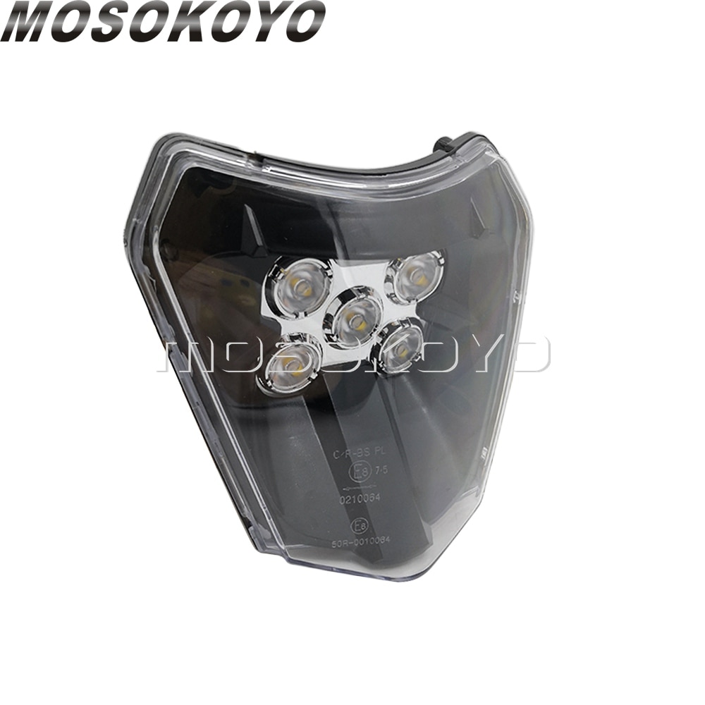 Led -ajovalot enduro dual sport  e8 etuvalo exc xcf xcw te tc  fe 125 250 300 350 450 530 xc- w kuusi päivää