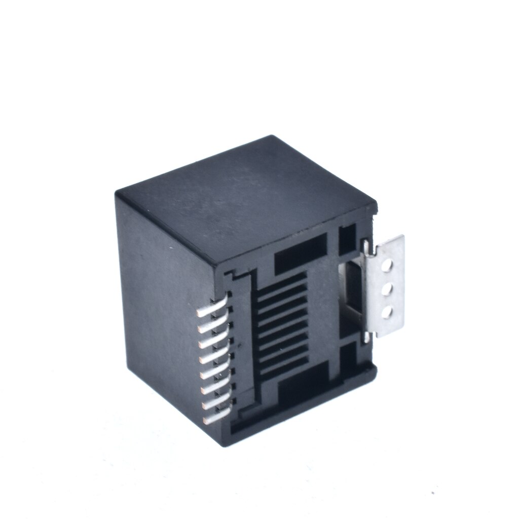 20PCS RJ45 SMD network socket 8P8C 180 degree vertical network port Connector