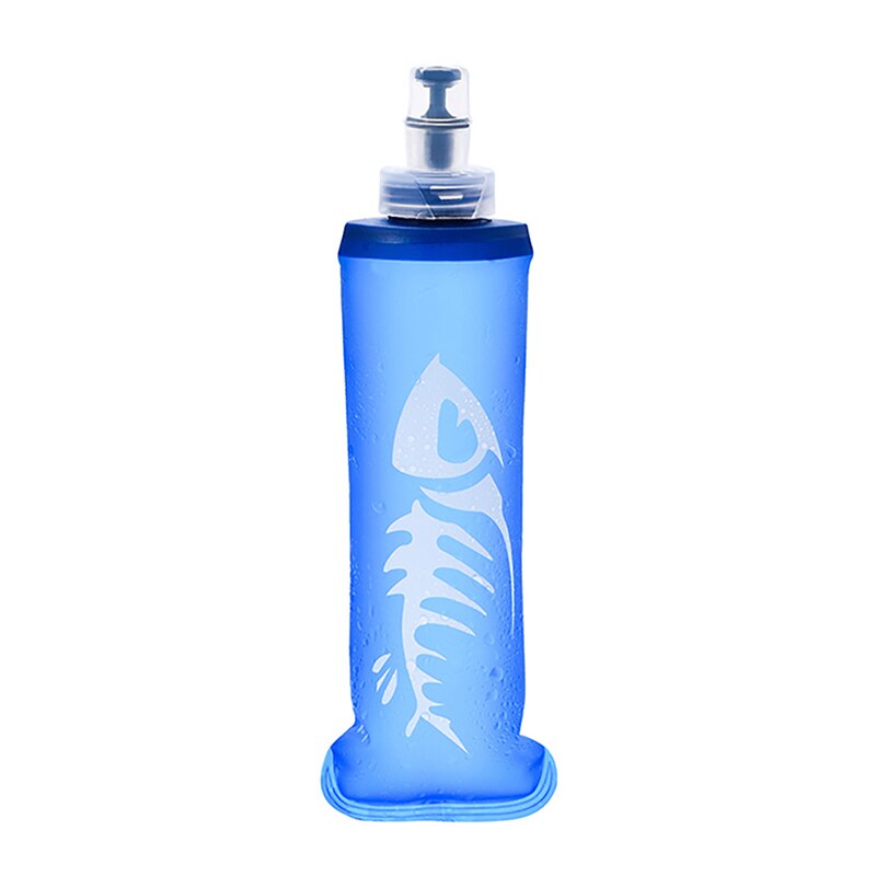 Buitensport wandelen paardrijden hardlopen waterfles 250ml/500ml zachte flessen opvouwbare waterkoker: 250ml