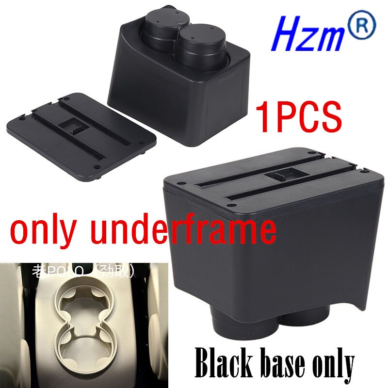 For VW Polo Mk4 2002 Polo Vivo Center Centre Console Storage Box Armrest 2003 2004 2005 2006 2007: only underframe