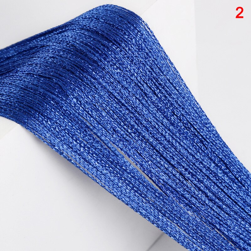 Kleurrijke Deur String Gordijn Tassel Gordijn Voor Deuropening Partitie Home Decor Window Divider Tassel Screen UD88: 2