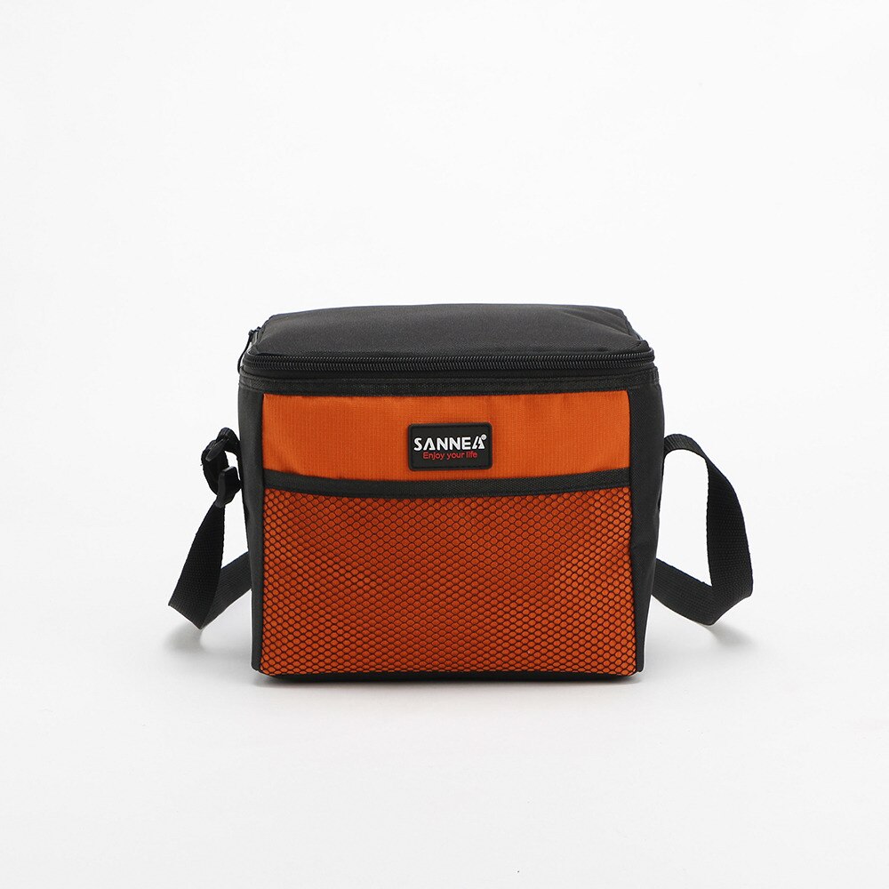 SANNE 4L Children&#39;s Insulated Lunch Bag Waterproof Food Cooler Bag Thermal Portable Coke/Beer Bag Mummy Bag Refrigerator Bag: Orange