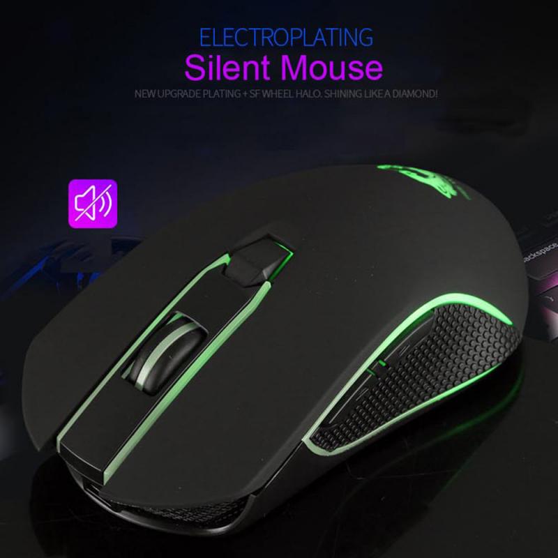 X9 Rechargeable Wireless Silent LED Backlit USB Optical Gaming Mouse Mice Mechanical Gaming Mouse