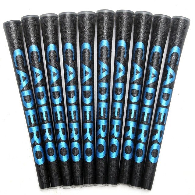 CADERO Kristall 10 Teile/los Standard Golf Griffe 10 Farben Erhältlich Wahl Mit Weichen Material: balck-Blau