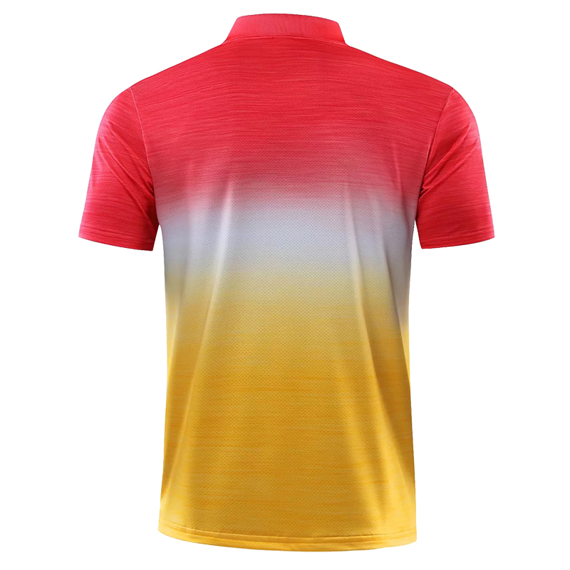 Golftröjor för män röd gul snabbtorkande sportträning kortärmad sportkläder dam golfkläder t-shirt för golf