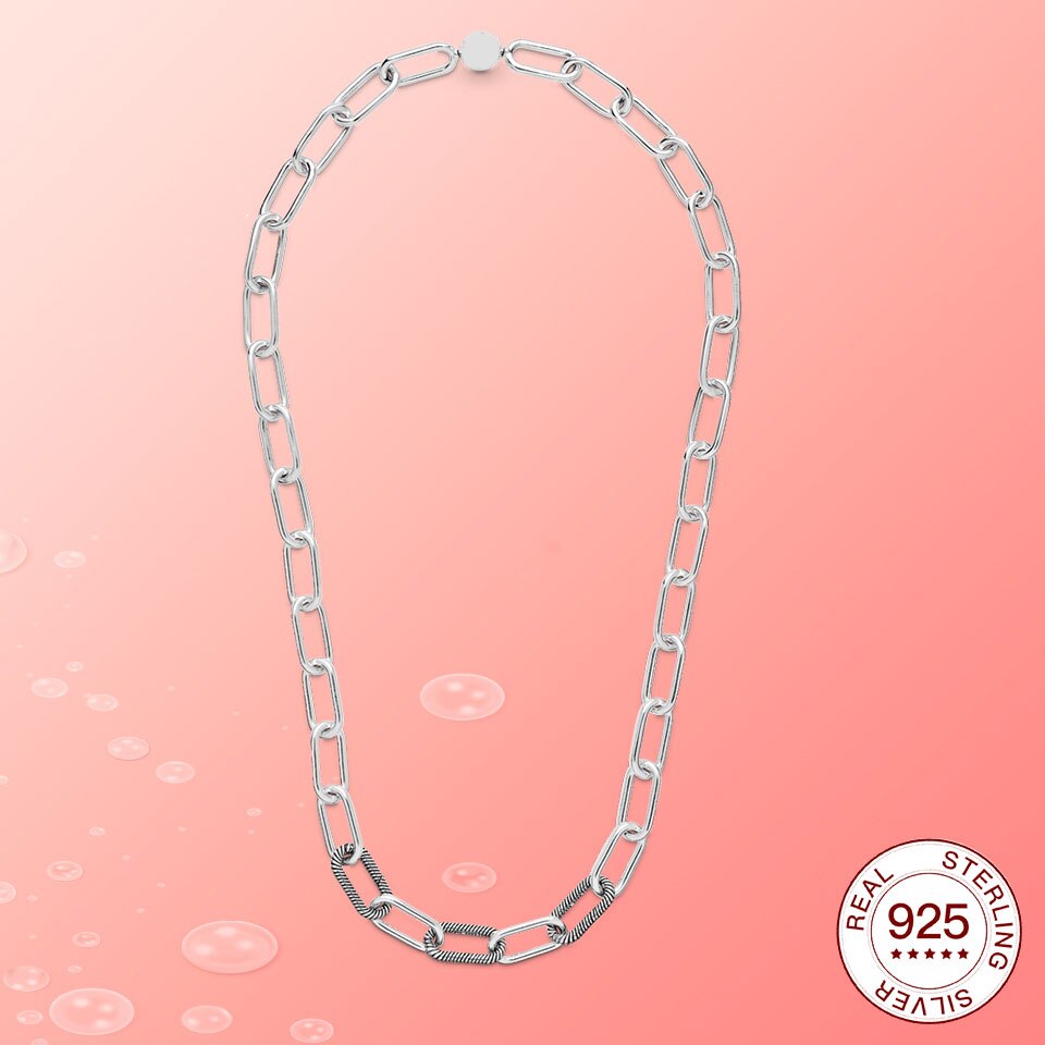 925 Sterling argent collier collier adapté pour les femmes à porter bijoux de