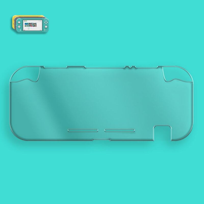 Waterproof Anti-slip Protective Case Frame Shell Tempered Glass Film Screen Protector Set for NS Switch Lite Gaming Console