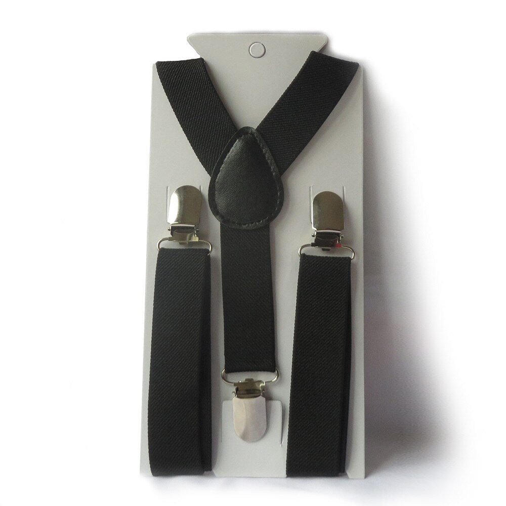 Cute Baby Boys Girl Clip on Suspender Y Back Child Elastic Suspenders Braces