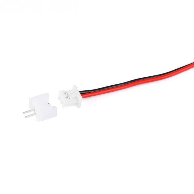 10 Sets Male &amp; Female PCB Connector 1.25 JST 2/3/4/5/6/7/8/9/10 Pin Single Head Plug With 100mm Electronic Wire Connectors