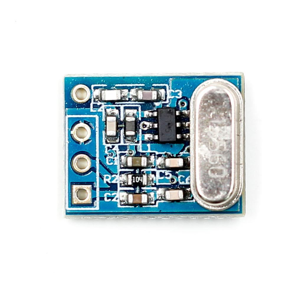 1 Set 433MHz Transmitter Receiver Wireless Module SYN115 Transmitter Module with SYN480R Receiver Module Ask/OOK Chip PCB