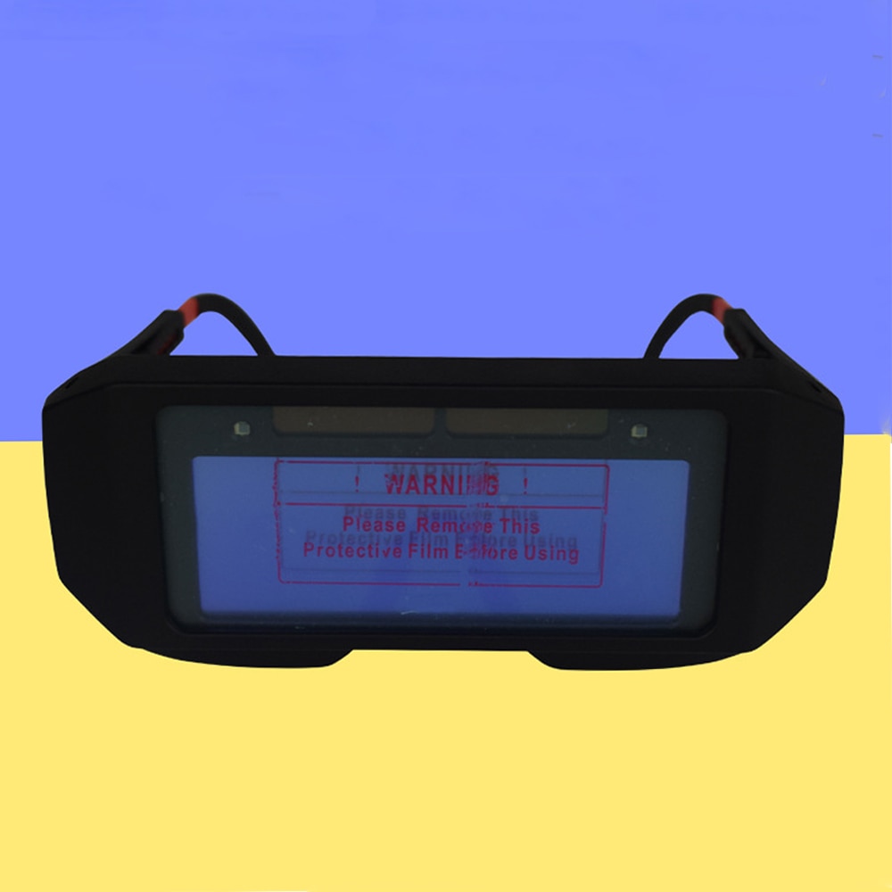 Full automatic light welding lens liquid crystal protective mask argon arc welding electrochromic goggles