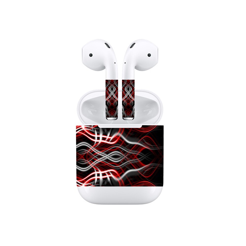 Beschermende Skins Voor Apple Airpods Vinyl Ekind Sticker Oortelefoon Verwijderbare Lijm Decoratieve Decal Film Voor A1602: 9