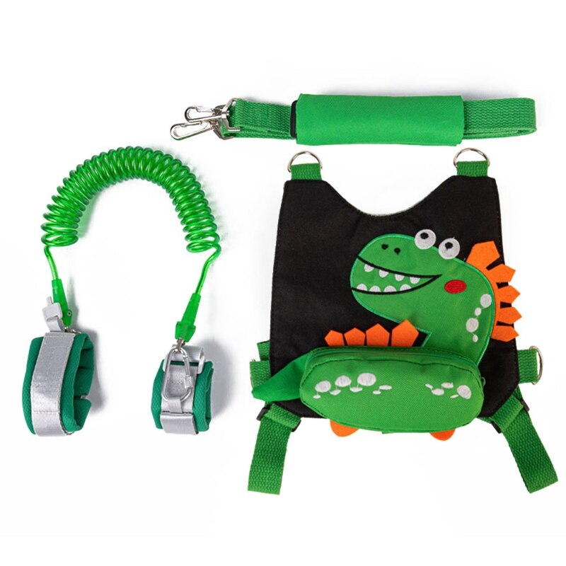3 Pcs/Set Portable Baby Reins Walking Harness 4 in 1 Backpack with Safety Reins