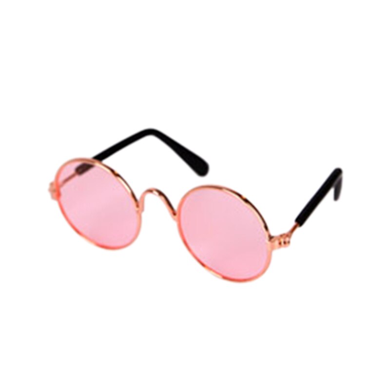 Mooie Glazen Kat Huisdier Zonnebril Eye-Wear Zonnebril Voor Kleine Hond Kat Pet 'S Props Accessoires Top Selling Pet producten: pink