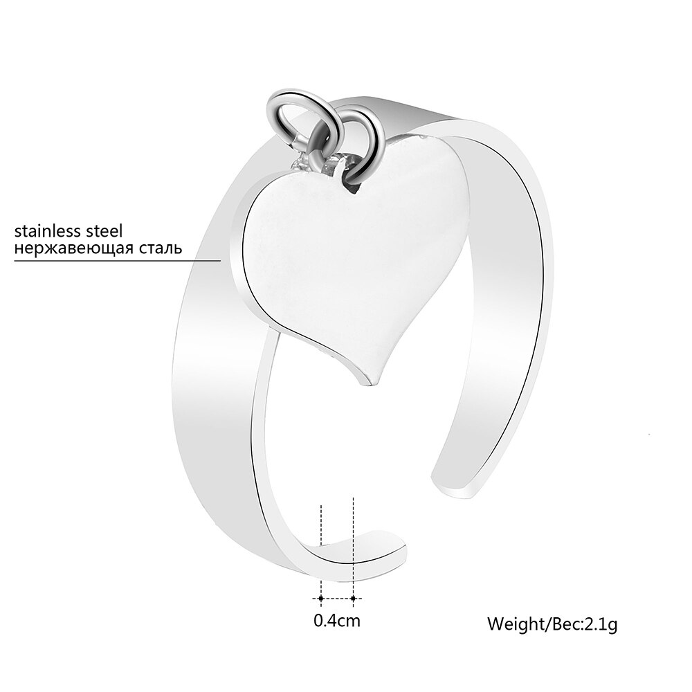 Nieuwkomers Dubbel Hart Liefde Rvs Ringen Goud Zilveren Bruiloft Engagement Charm Ringen Sieraden Party