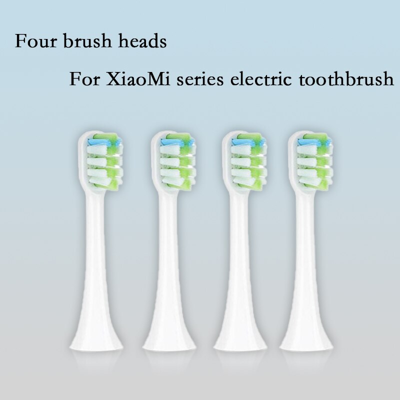 Xiaomi Soocas – brosse à dents électrique X3U/X1 / X3/X5, remplacement de la tête de brosse à dents, soins buccaux, étanche: 4head white