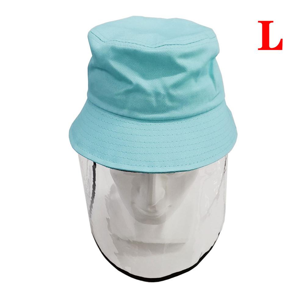Children's Protective Transparent Mask Anti-fog flu Coronaflu Saliva Face Masks Windproof Fisherman Hat With Protection Cap: G