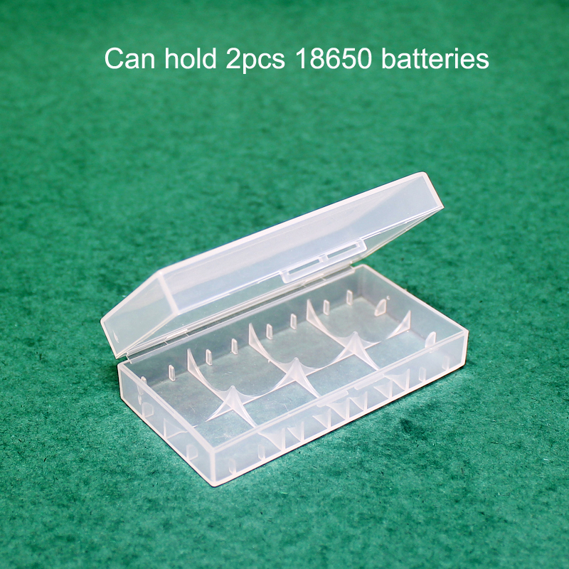 18650 lithium battery storage box rechargeable battery protection box sorting box storage plastic parts box: Gold