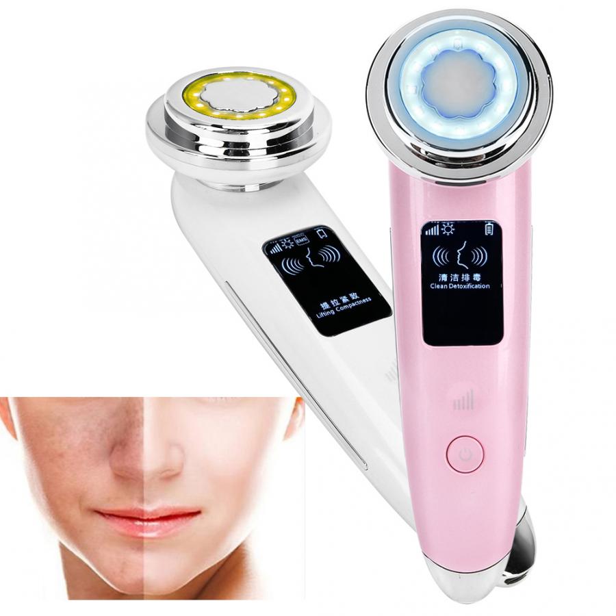 Photon Light Therapy Machine Digital Vibration Face Lifting Tightening Household Eye Care Essence Import Beauty Massage Devices