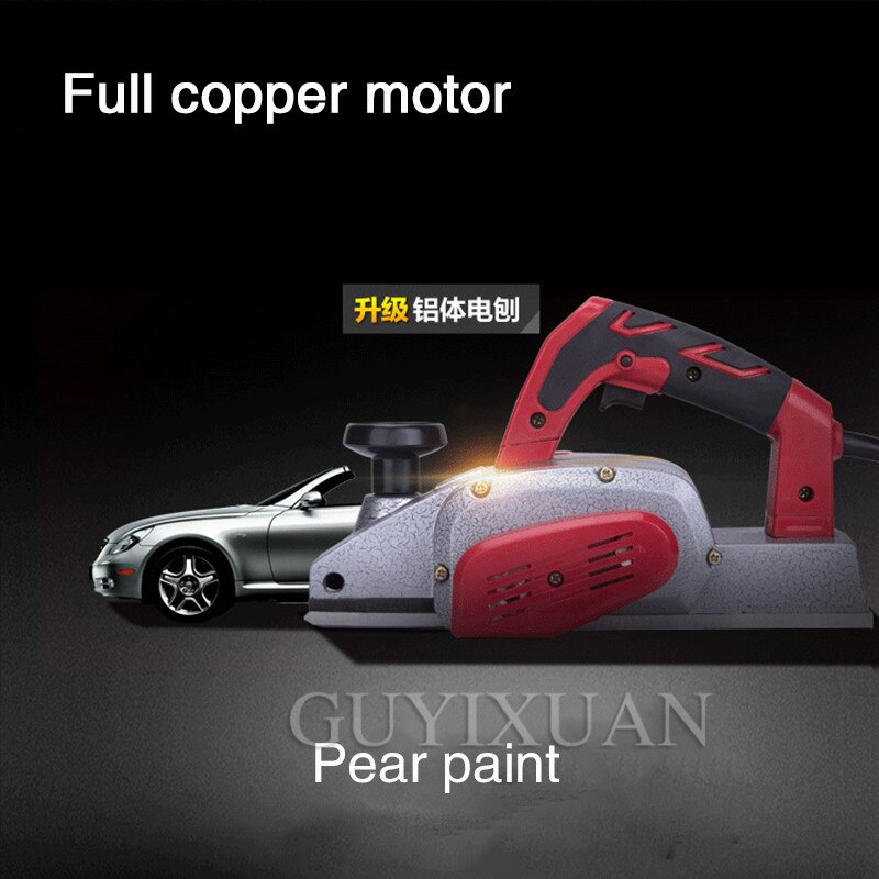 Electric Planer Household Small Multifunction Portable Desktop Carpenter Woodworking Tool Electric Plane Pressing Machine