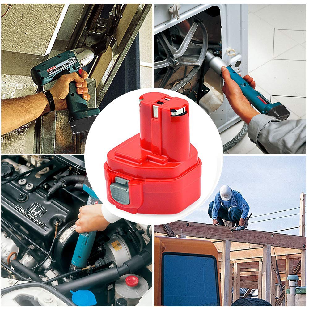 2PCS 3000mAh Ni-Mh Oplaadbare Batterij voor Makita 12v PA12 1220 1233 1222 1223 1235 6227D 6313D 6317D 6223D Draadloze Batterij