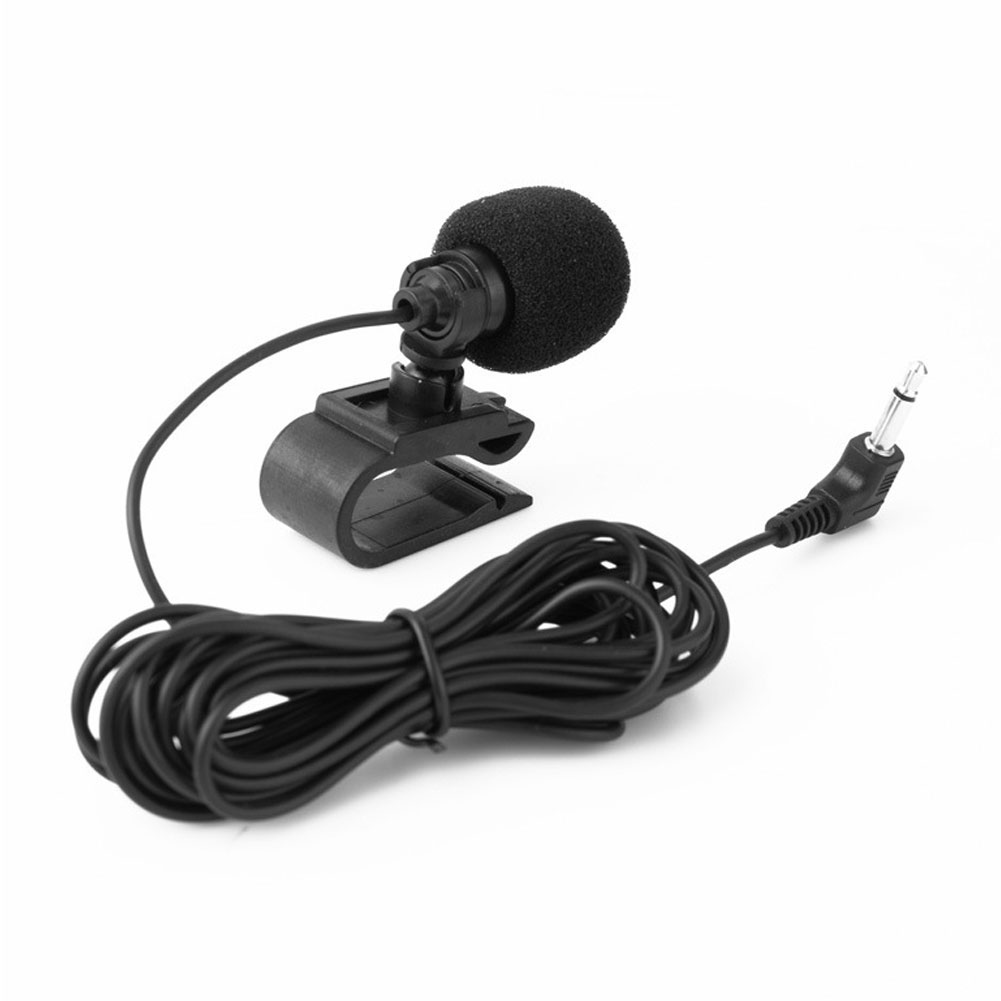 MINI Microphone Audio de voiture, avec prise Jack 3.5mm, stéréo, externe filaire, pour PC, voiture, Radio DVD,