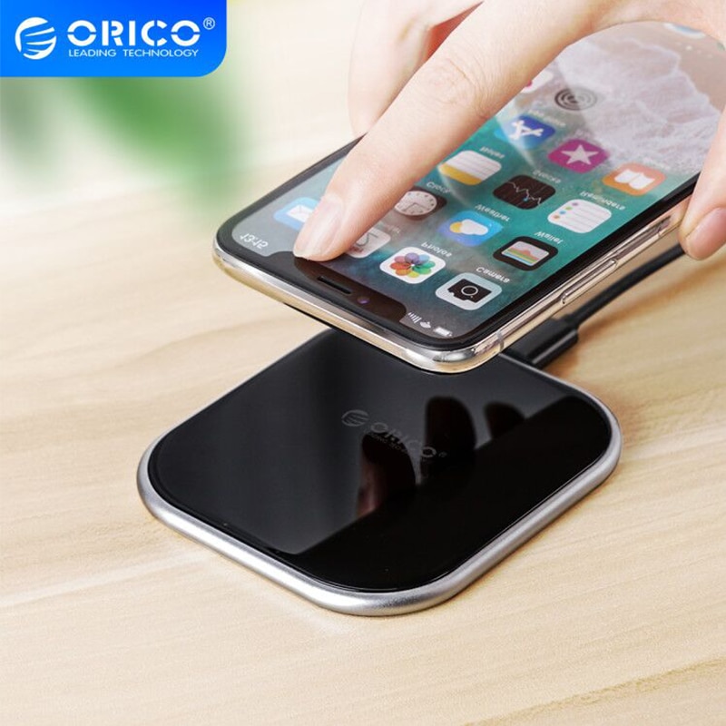 ORICO 10W Qi Wireless Charger 5V 9V Wireless Fast Charging for iPhone 11 Pro Xs Samsung Galaxy S8 S9 S7