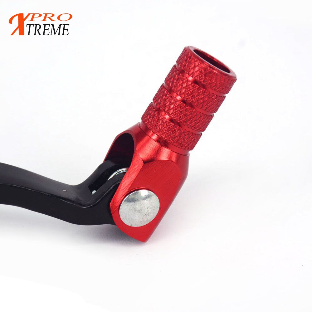 Rood Cnc Aluminium Versnellingspook Shifter Lever Voor Zongshen NC250 Nc 250CC Kayo T6 Bosuer Motorfiets Motocross Offroad Dirt Bike