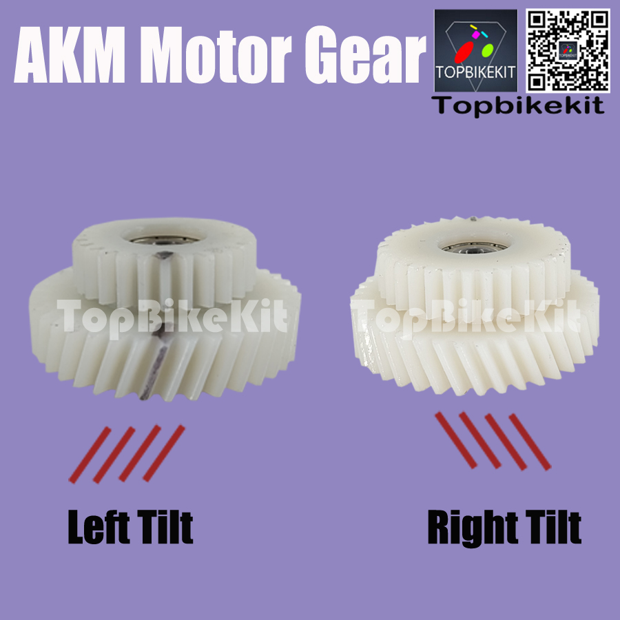 3 stk. 40t+18t tænder til akm 95rx motor nylon gearsæt til udskiftning af elcykel akm nylon gear til 95rx motorer /50g gear fedt