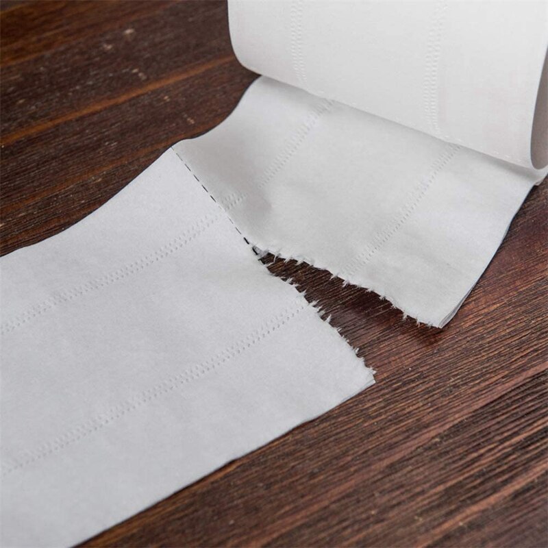 Papel higiénico da família de 12 rolos, papel higiénico macio do rolo, padrão de 4 camadas, toalhas macias do papel higiénico do tecido