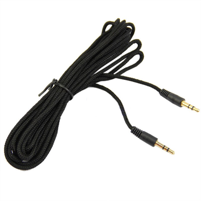 2 Meter 3 Meter 5 Meter 3.5 Mm Auto Aux Cord 3.5 Mm Jack Audio Kabel Man Op Man Stereo audio Kabels Cord Voor Auto Telefoon MP3