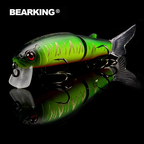 Bearking-leurre rigide pour la pêche au lac, en rivière, appât Wobblers à manivelle, appât artificiel de type Wobblers, 113mm, 13.7g, 0.9 à 1.8m, 1 unité: D