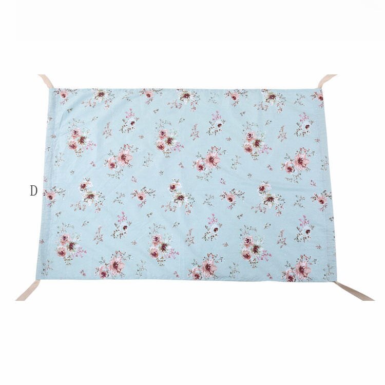 Babybassinet hengekøye for cirb, bomullsstoff innendørs huske, bærbar nyfødt vugge: D