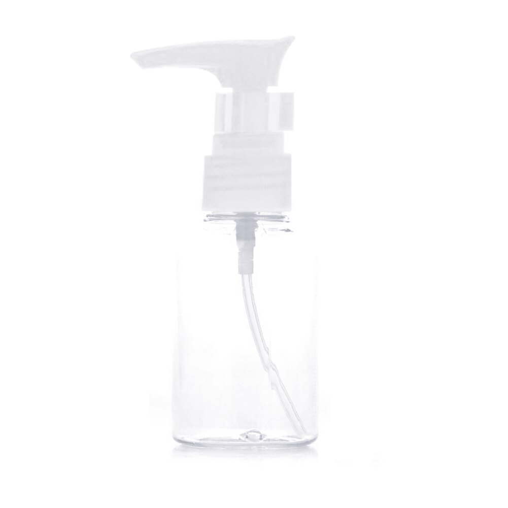 Opruiming 100ml hervulbare lege doorzichtige plastic shampoo-drukpompfles huisdieraccessoire lichtgewicht lege doorzichtige fles