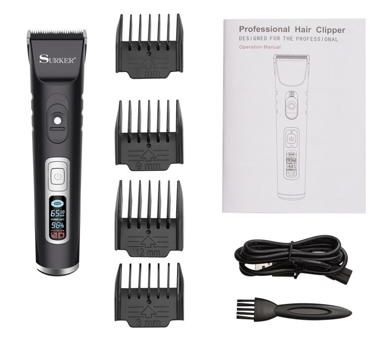 T9 Men's Cordless Trimmer Bald Hair Clipper Barbershop Carving Handicraft Buddha Vintage T Shape Hair Clipper: Default Title