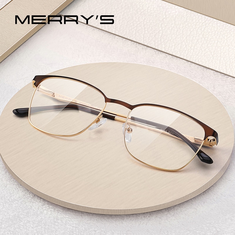 MERRYS Women Retro Cat Eye Glasses Frame Ladies Eyeglasses Prescription Optical Eyewear S2165