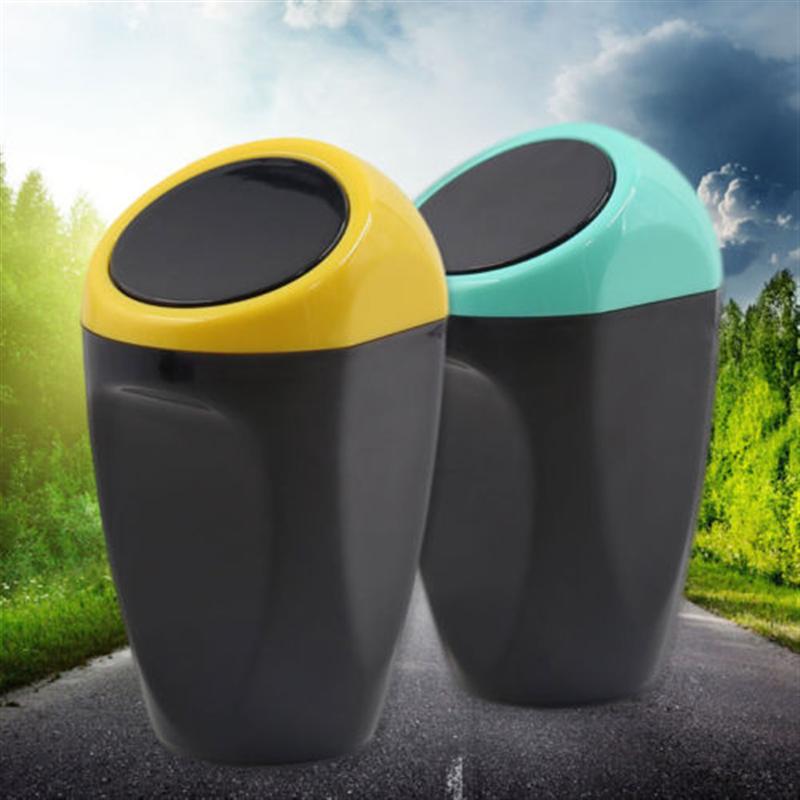 Durable Auto basura puede automotriz de almacenamiento de residuos Mini Oficina Auto vehículo basura