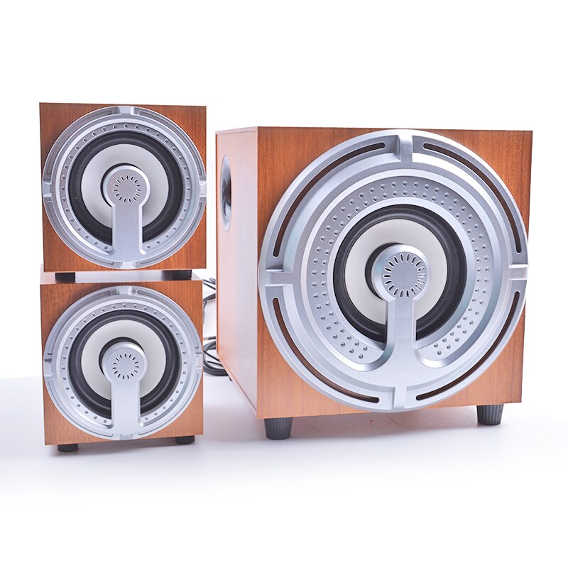 Wireless Bluetooth Speaker Wooden Bluetooth Subwoofer Phone Audio Desktop Desktop Notebook Home Multimedia Subwoofer: Default Title