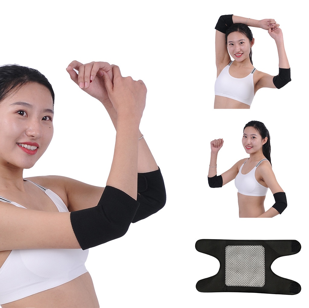 Self Heating Arm Pads Magnetic Therapy Tourmaline Elbow Wrist Belt Pain Relief